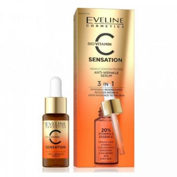 Ser pentru contur Eveline Cosmetics 3 in 1 C Sensation (Concentratie: Serum, Gramaj: 18 ml)