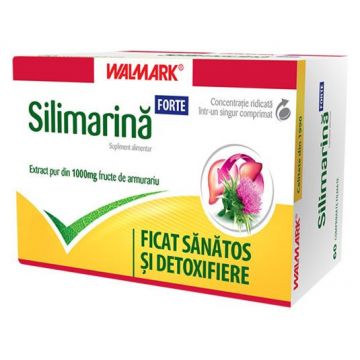 Silimarina Forte Walmark (Ambalaj: 30 comprimate)