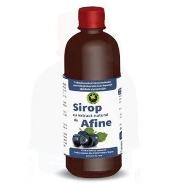 Sirop de Afine Hypericum, 500 ml (Ambalaj: 500 ml)