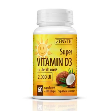 Super Vitamin D3 Zenyth (Ambalaj: 30 capsule)