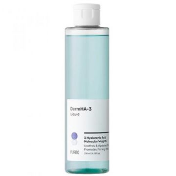 Toner de fata Purito DermHA-3 Liquid cu acid hyaluronic (Concentratie: Lotiune tonica, Gramaj: 200 ml)