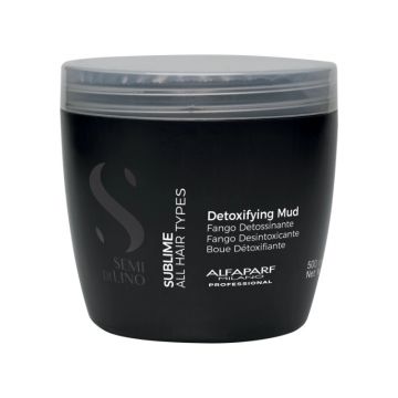 Tratament detoxifiant pentru par, cu namol, Alfaparf Sublime Detoxifying Mud (Concentratie: Tratamente pentru par, Gramaj: 500 ml) Tratament detoxifiant pentru par, cu namol, Alfaparf Sublime Detoxifying Mud (Concentratie: Tratamente pentru par, Gramaj: 500 ml)