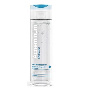 Acneminum Specialist apa micelara, Aflofarm (Gramaj: 200 ml, Concentratie: Apa micelara)