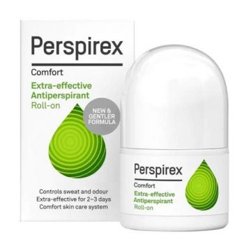 Antiperspirant roll-on Perspirex Comfort (Concentratie: Roll-On, Gramaj: 20 ml)