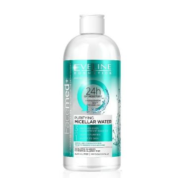 Apa micelara purificatoare 3 in 1 Eveline Cosmetics (Gramaj: 400 ml, Concentratie: Apa micelara)