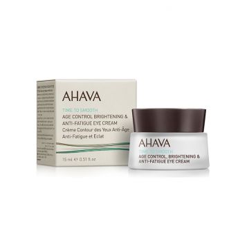 Crema de ochi antirid si anti-oboseala Time to Smooth Age Control , Ahava (Concentratie: Crema, Gramaj: 15 ml)