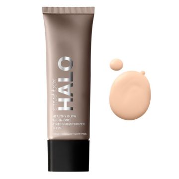 Crema hidratanta colorata, cu efect de iluminare Smashbox Halo Healthy Glow All-In-One Spf25 (Concentratie: Crema, Gramaj: 40 ml, CULOARE: Light)