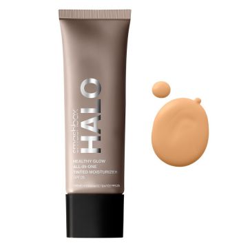 Crema hidratanta colorata, cu efect de iluminare Smashbox Halo Healthy Glow All-In-One Spf25 (Concentratie: Crema, Gramaj: 40 ml, CULOARE:  Medium)