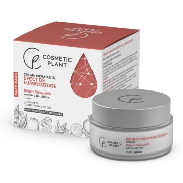 Cremă hidratantă cu efect de luminozitate, 50 ml, Face Care Cosmetic Plant (Concentratie: Crema, Gramaj: 50 ml)