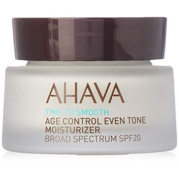 Crema hidratanta de zi antirid SPF 20 Time to Smooth Age Control, Ahava (Concentratie: Crema, Gramaj: 50 ml)