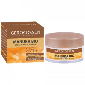 Crema intens hidratanta cu miere Manuka Bio 25+, 50 ml, Gerocossen (Gramaj: 50 ml)