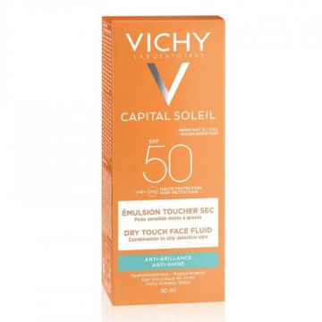Emulsie matifianta pentru fata SPF 50 Capital Soleil Vichy (Gramaj: 50 ml, Concentratie: Emulsie)