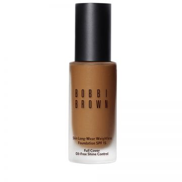 Fond de ten Bobbi Brown Skin LongWear Weightless Full Cover (Gramaj: 30 ml, Nuanta fond de ten:  Golden Almond)