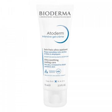 Gel- crema Atoderm Intensive Bioderma (Concentratie: Crema, Gramaj: 75 ml)