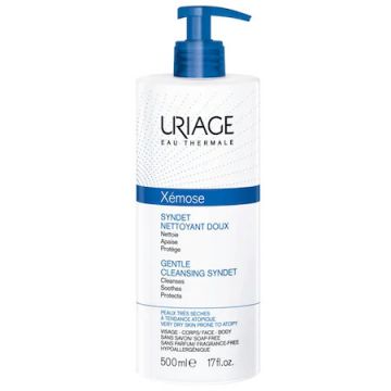 Gel-crema de curatare Xemose Syndet Uriage (Gramaj: 500 ml, Concentratie: Gel de curatare)