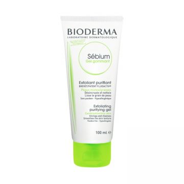 Gel exfoliant purifiant Sebium Bioderma (Concentratie: Exfoliant, Gramaj: 100 ml)