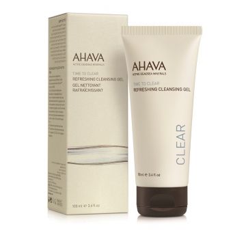 Gel revigorant de curatare a tenului Time to Clear, Ahava (Gramaj: 100 ml, Concentratie: Gel de curatare)