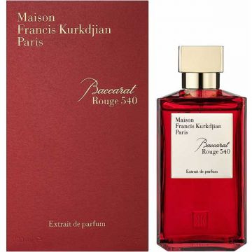 Maison Francis Kurkdjian Baccarat Rouge 540, Extrait de Parfum, Unisex (Gramaj: 200 ml, Concentratie: Extract de Parfum) Maison Francis Kurkdjian Baccarat Rouge 540, Extrait de Parfum, Unisex (Gramaj: 200 ml, Concentratie: Extract de Parfum)