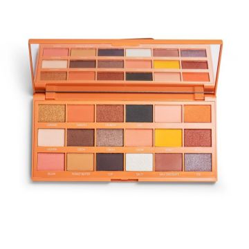 Paleta de Farduri MAKEUP REVOLUTION I Heart (Concentratie: Trusa de farduri, Gramaj: 18 g, Nuanta fard: Peanut Butter Cup)