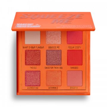 Paleta de farduri Makeup Revolution London Obsession (Concentratie: Trusa de farduri, Gramaj: 3,4 gr, Nuanta fard: Squeeze Me)