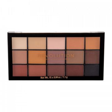 Paleta de farduri Makeup Revolution London Re-Loaded (Concentratie: Trusa de farduri, Gramaj: 16,5 g, Nuanta fard: Basic Mattes)