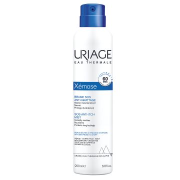 Spray calmant anti-prurit Xemose SOS Uriage (Concentratie: Spray de Corp, Gramaj: 200 ml)