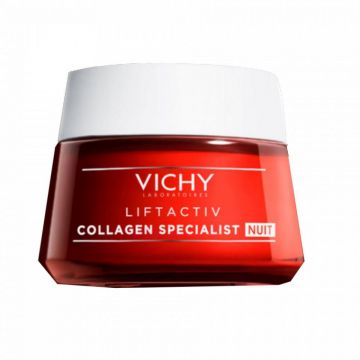 Vichy Crema de noapte Liftactiv Collagen Specialist (Concentratie: Crema pentru fata, Gramaj: 50 ml)