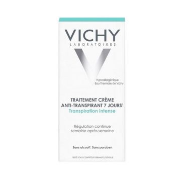 Vichy Deodorant- tratament impotriva transpiratiei abundente (Concentratie: Deo Stick, Gramaj: 30 ml)