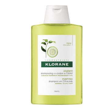 Șampon cu pulpă de citrice pentru păr cu tendință de îngrășare, Klorane (Concentratie: Sampon, Gramaj: 200 ml)