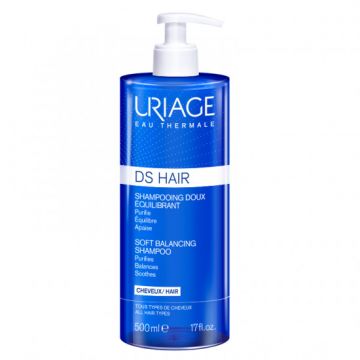 Șampon reechilibrant împotriva matreții D.S., Uriage (Concentratie: Sampon, Gramaj: 500 ml)