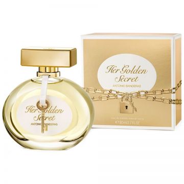 Antonio Banderas Her Golden Secret (Concentratie: Apa de Toaleta, Gramaj: 80 ml)