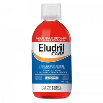 Apa de gura, Eludril Care anti-placa bacteriana (Gramaj: 500 ml, Concentratie: Apa de gura)