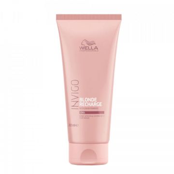 Balsam Wella Invigo Blonde Recharge (Concentratie: Balsam, Gramaj: 200 ml)