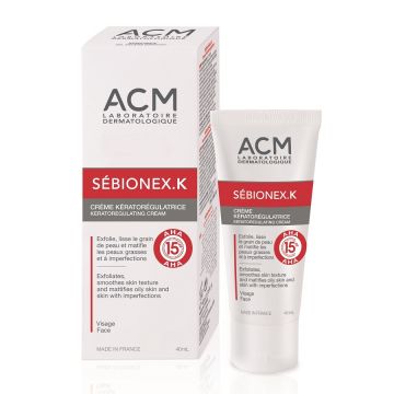 Crema anti-acnee Sebionex K ACM (Concentratie: Crema, Gramaj: 40 ml)