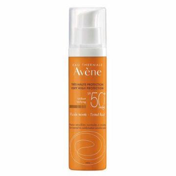 Crema anti-age nuantatoare cu protectie solara SPF 50+, Avene (Concentratie: Crema, Gramaj: 50 ml)