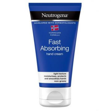 Cremă de mâini cu absorbție rapidă Neutrogenă (Concentratie: Crema, Gramaj: 75 ml)