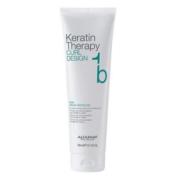 Crema de protectie Alfaparf Keratin Therapy Curl Design Move Creamy Protector (Concentratie: Crema, Gramaj: 300 ml)