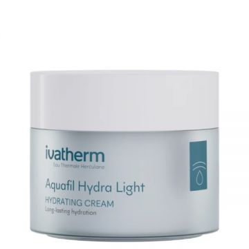 Crema hidratanta pentru piele normal-mixta Aquafil Hydra Light, Ivatherm (Concentratie: Crema, Gramaj: 50 ml) Crema hidratanta pentru piele normal-mixta Aquafil Hydra Light, Ivatherm (Concentratie: Crema, Gramaj: 50 ml)