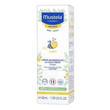 Crema impotriva factorilor de mediu Mustela Cold Cream (Concentratie: Crema, Gramaj: 40 ml)