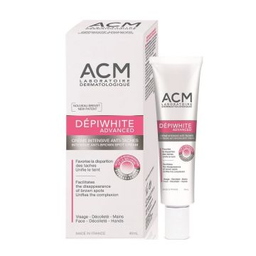 Crema intensiva anti-pete pigmentare Depiwhite Advanced ACM (Concentratie: Crema, Gramaj: 40 ml) Crema intensiva anti-pete pigmentare Depiwhite Advanced ACM (Concentratie: Crema, Gramaj: 40 ml)