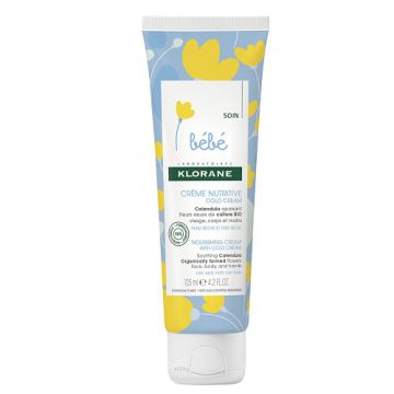 Cremă nutritivă Cold Cream, Klorane Bebe (Concentratie: Crema, Gramaj: 125 ml)