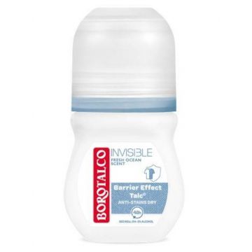 Deodorant Roll-On Borotalco Invisible Fresh (Gramaj: 50 ml, Concentratie: 3 buc)