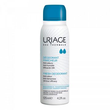 Deodorant spray cu piatră de alaun, Uriage (Concentratie: Deo Spray, Gramaj: 125 ml)