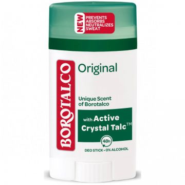 Deodorant Stick Borotalco Original (Gramaj: 40 ml, Concentratie: 3 buc)
