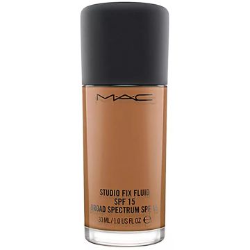 Fond de ten MAC Studio Fix Fluid, SPF 15, 30 ml (Concentratie: Fond de ten, Gramaj: 30 ml, Nuanta fond de ten: Nc45.5)