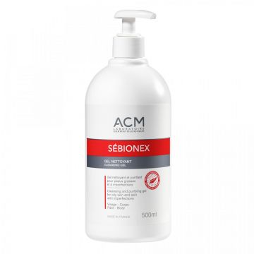 Gel de curatare purifiant Sebionex ACM (Gramaj: 200 ml, Concentratie: Gel de curatare) Gel de curatare purifiant Sebionex ACM (Gramaj: 200 ml, Concentratie: Gel de curatare)