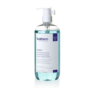 Gel spumant purifiant Ivapur Ivatherm (Gramaj: 500 ml, Concentratie: Gel de curatare)