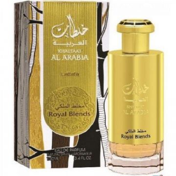Lattafa Perfumes Khaltaat Al Arabia Royal Blends Apa de Parfum, Femei, 100ml (Concentratie: Apa de Parfum, Gramaj: 100 ml)