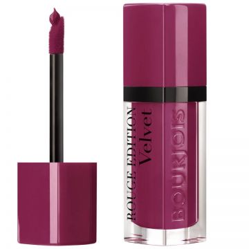 Lip Gloss Bourjois Rouge Edition Velvet (Concentratie: Lipgloss / Luciu de buze, Gramaj: 7,7 ml, CULOARE: 14 Plum Plum Girl)