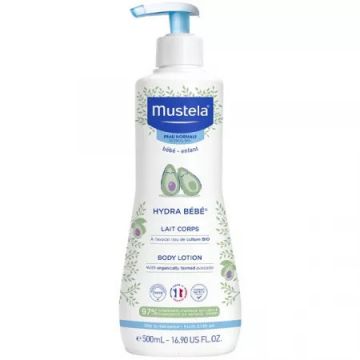 Lotiune hidratanta de corp Hydra bebe, Mustela (Concentratie: Lotiune, Gramaj: 300 ml)